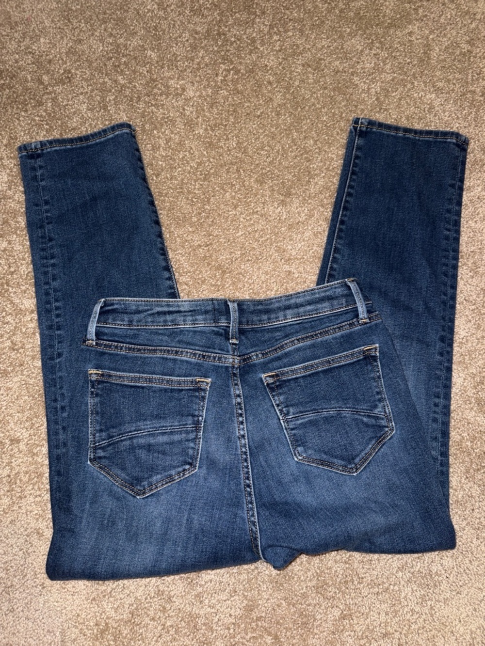 Driftwood Meg High Rise Straight Crop jeans buttonfly size 25 Anthropologie B7 - Picture 5 of 7